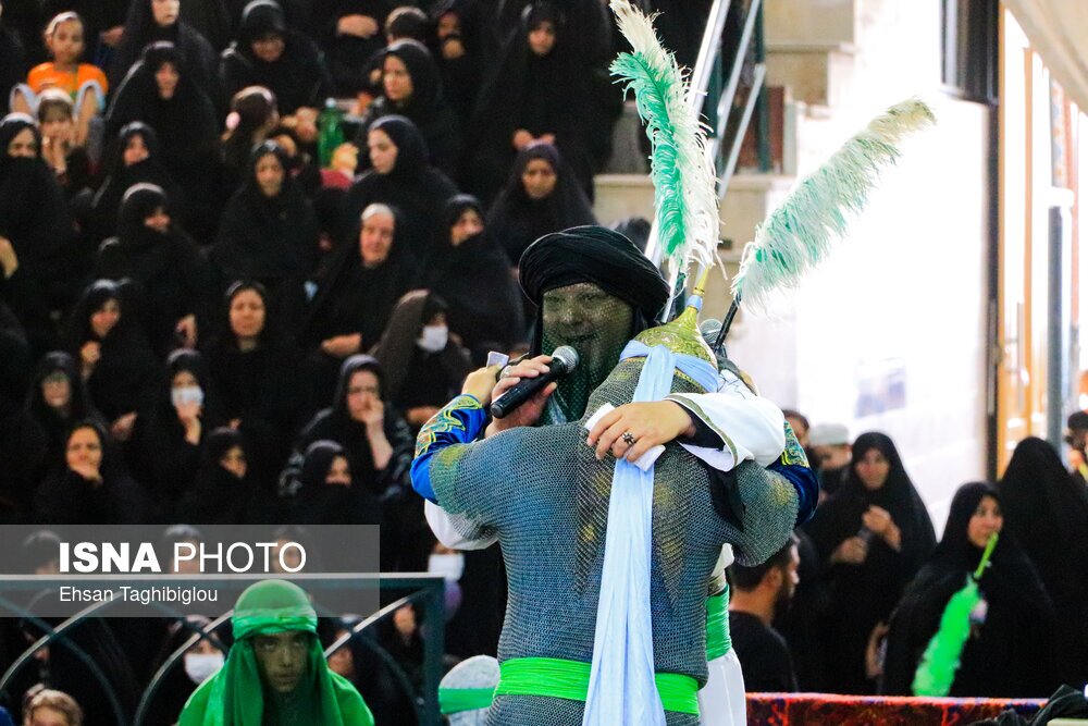 تصاویر:  تعزیه خوانی ۴۰۰ ساله شهر ارمغانخانه