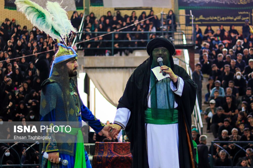 تصاویر:  تعزیه خوانی ۴۰۰ ساله شهر ارمغانخانه