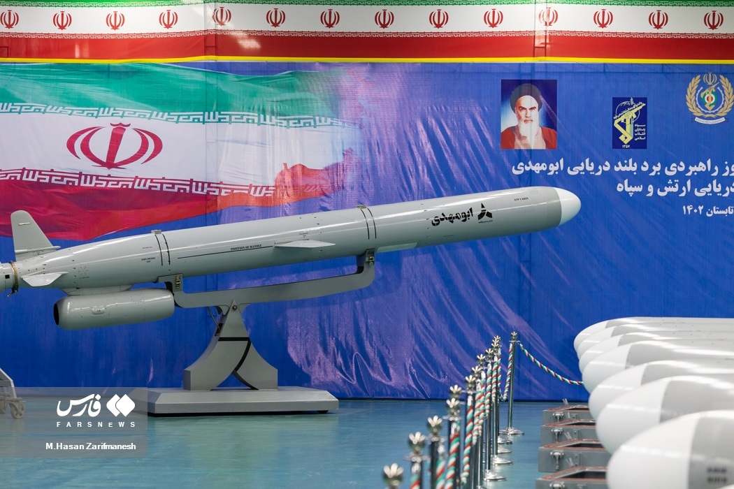 تصاویر: آیین الحاق موشک کروز دریایی ابومهدی