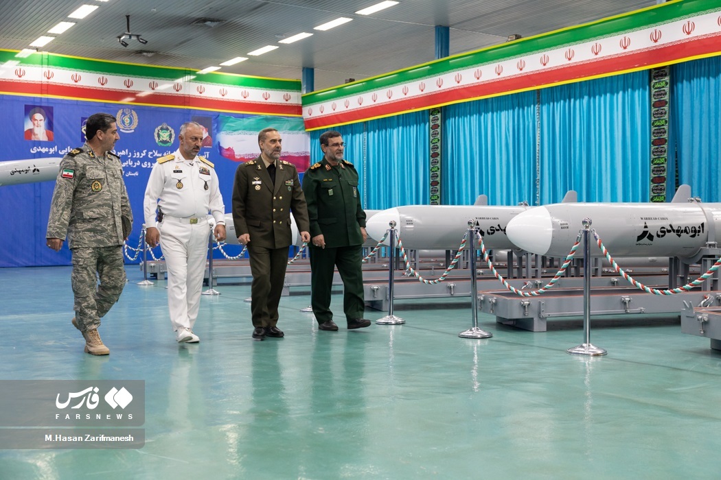 تصاویر: آیین الحاق موشک کروز دریایی ابومهدی