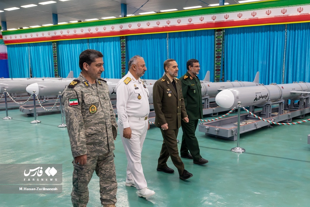 تصاویر: آیین الحاق موشک کروز دریایی ابومهدی