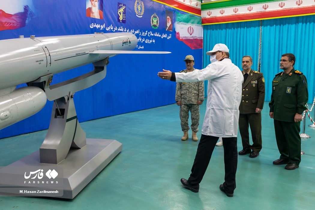 تصاویر: آیین الحاق موشک کروز دریایی ابومهدی