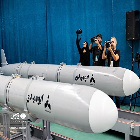 تصاویر: آیین الحاق موشک کروز دریایی ابومهدی