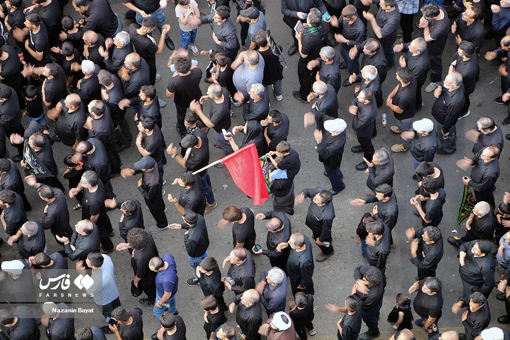 تصاویر: مراسم عزاداری «یوم العباس» زنجان