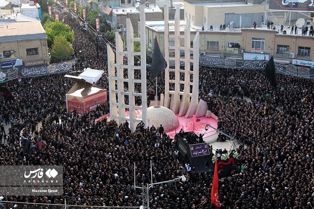 تصاویر: مراسم عزاداری «یوم العباس» زنجان