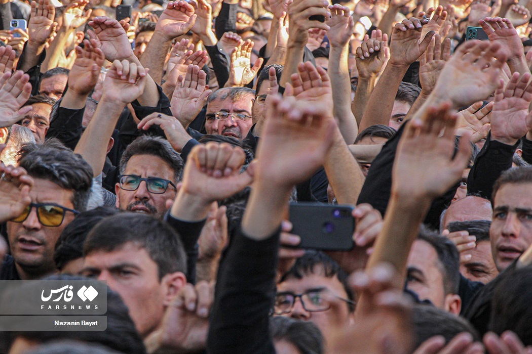 تصاویر: مراسم عزاداری «یوم العباس» زنجان