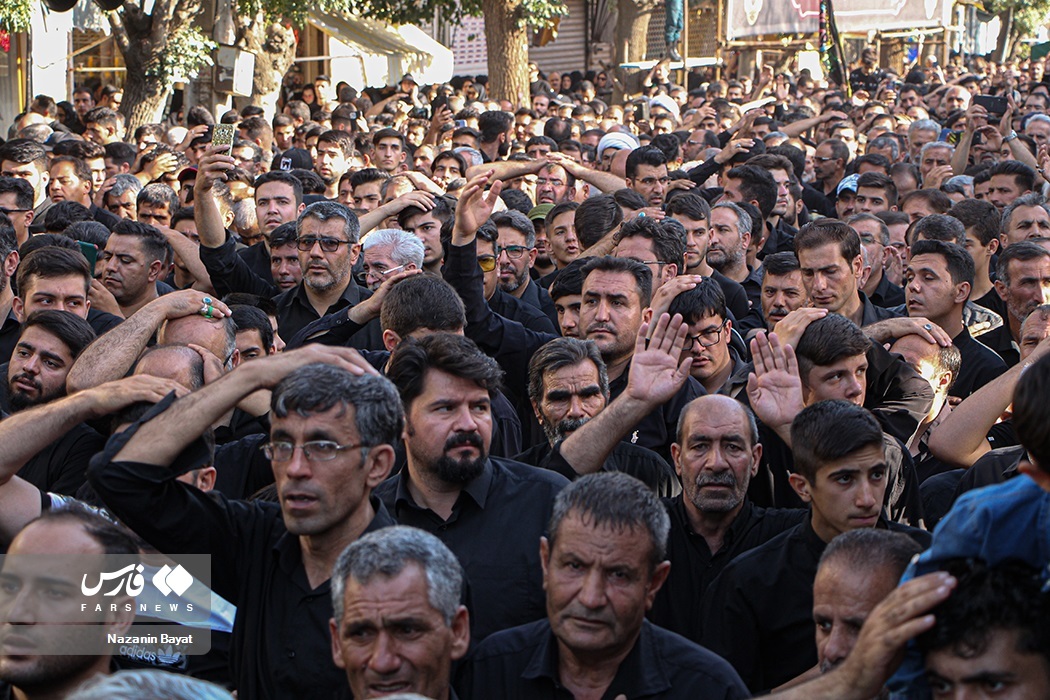 تصاویر: مراسم عزاداری «یوم العباس» زنجان