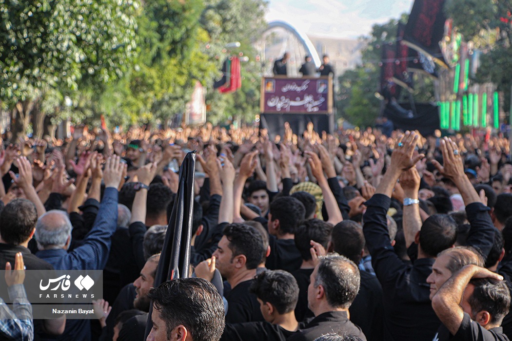 تصاویر: مراسم عزاداری «یوم العباس» زنجان
