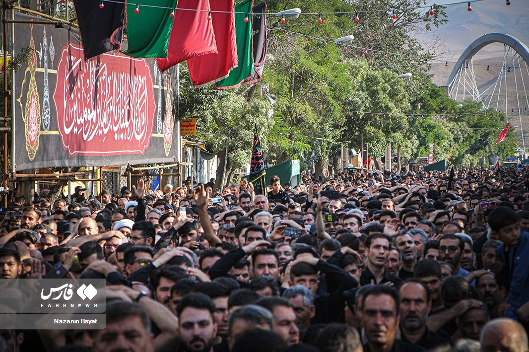 تصاویر: مراسم عزاداری «یوم العباس» زنجان