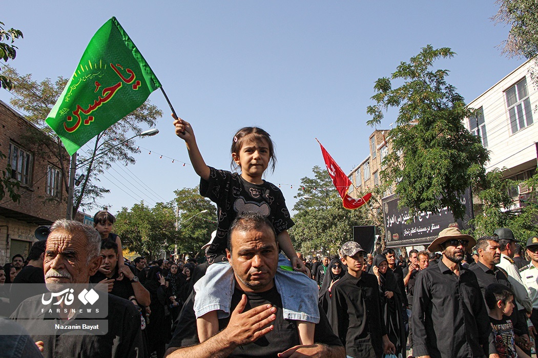 تصاویر: مراسم عزاداری «یوم العباس» زنجان