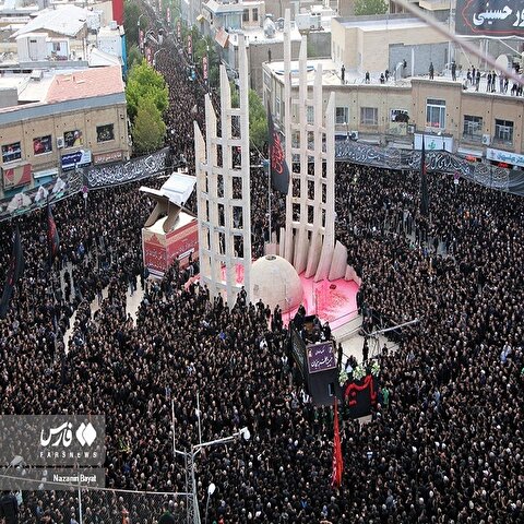 تصاویر: مراسم عزاداری «یوم العباس» زنجان