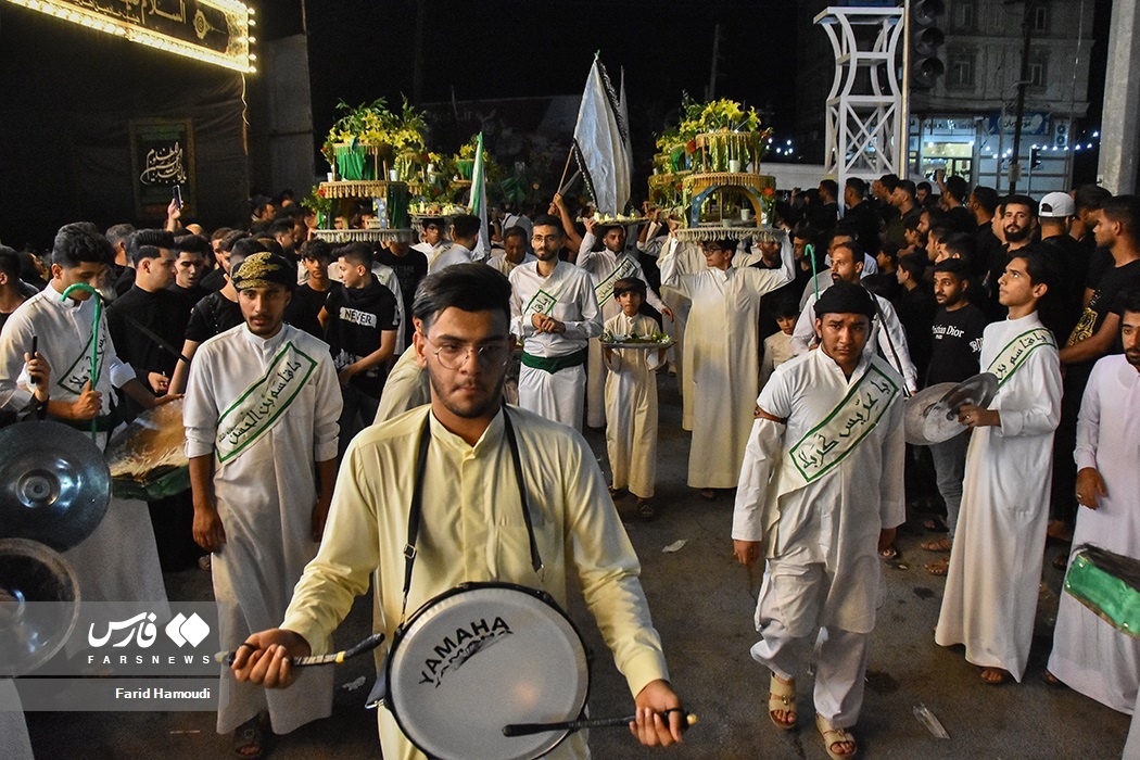 تصاویر: آیین سنتی «زفاف القاسم» در خرمشهر
