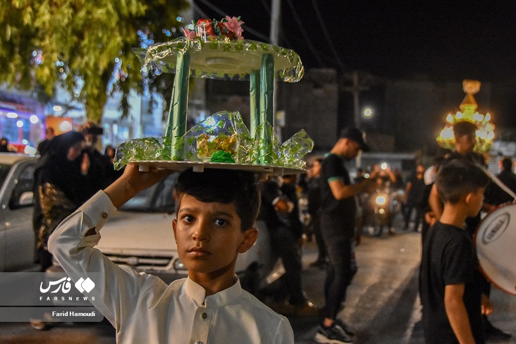 تصاویر: آیین سنتی «زفاف القاسم» در خرمشهر