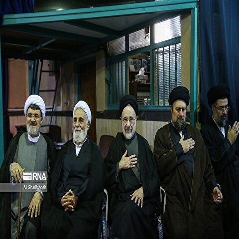 تصاویر: مجلس بزرگداشت آیت‌الله شیخ «حسن صانعی»