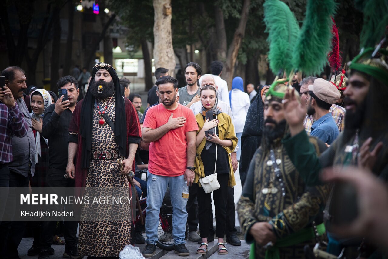 تصاویر: آئین عاشورایی - گذرچهارباغ اصفهان