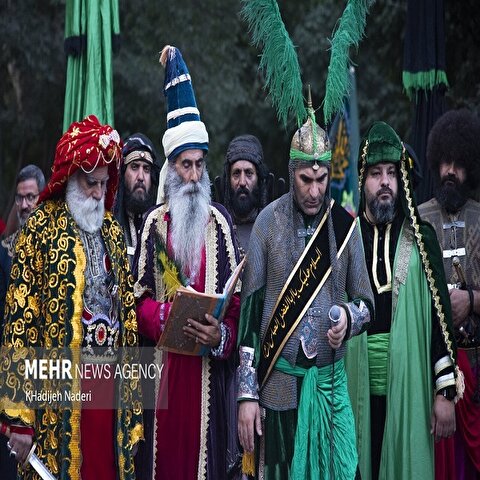 تصاویر: آئین عاشورایی - گذرچهارباغ اصفهان