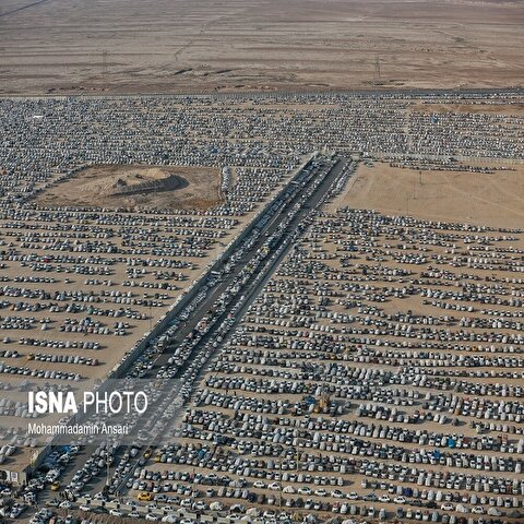 تصاویر: تصاویر هوایی از مرز شلمچه