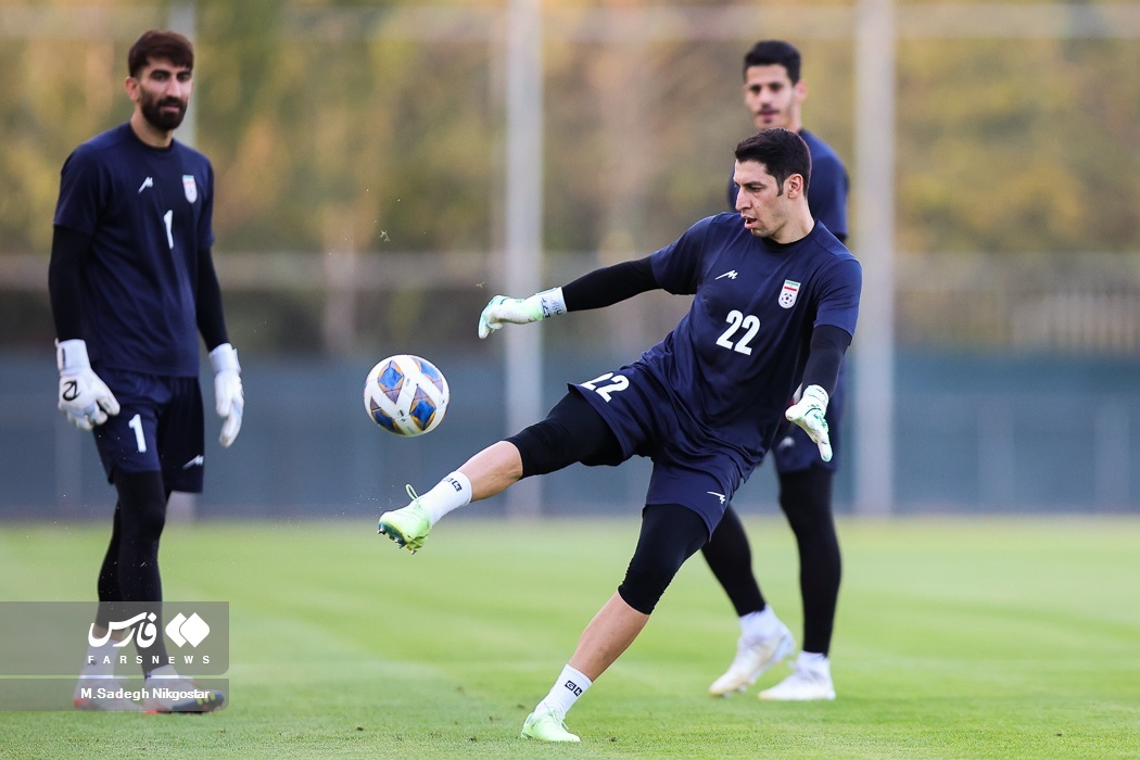 تصاویر: تمرین تیم ملی فوتبال