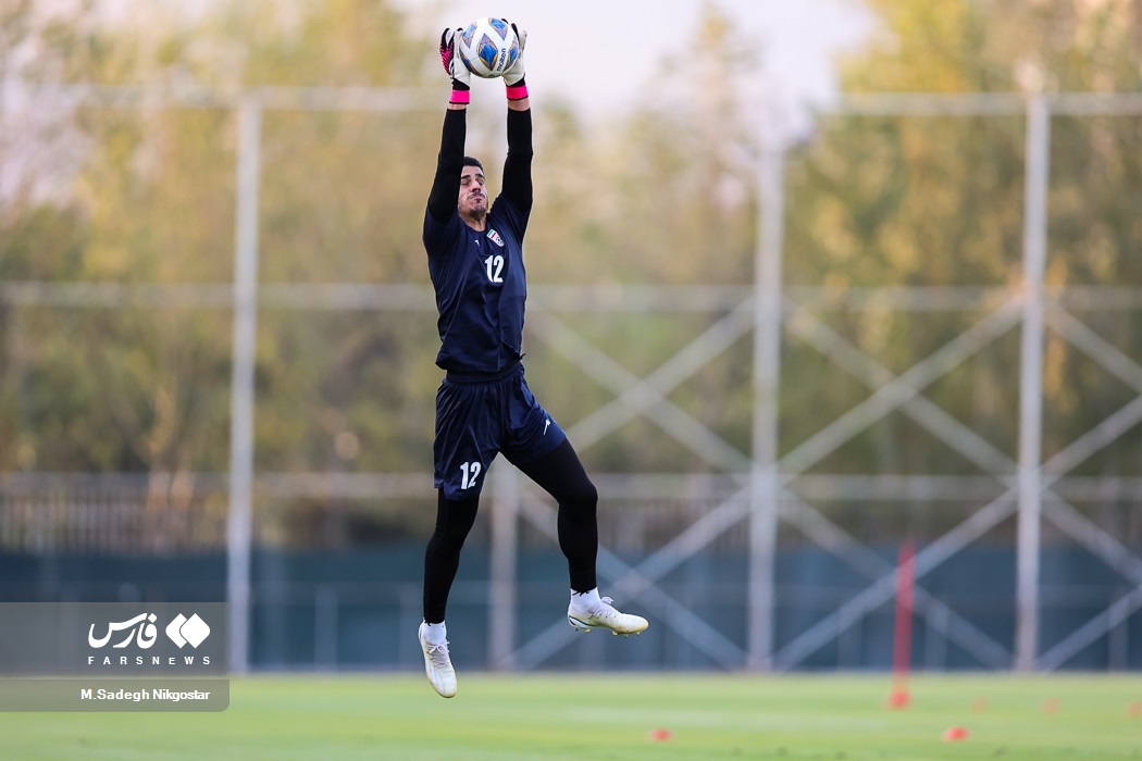 تصاویر: تمرین تیم ملی فوتبال