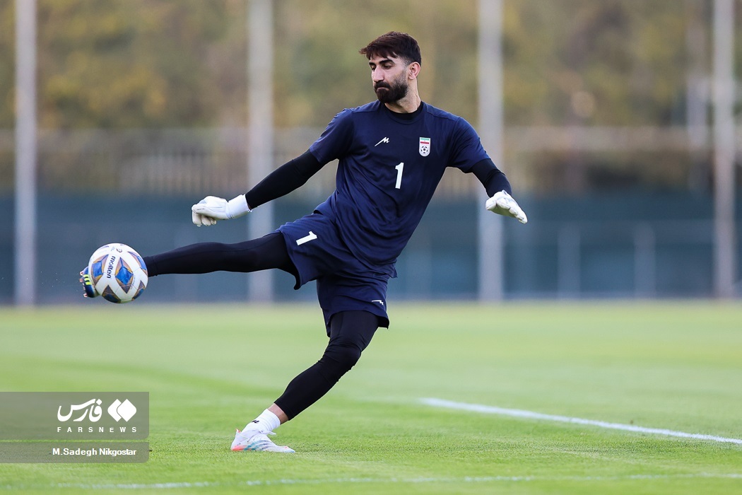 تصاویر: تمرین تیم ملی فوتبال