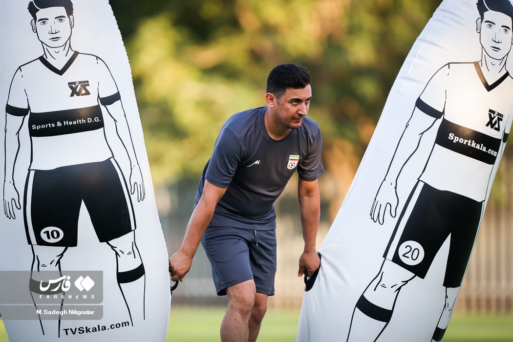 تصاویر: تمرین تیم ملی فوتبال