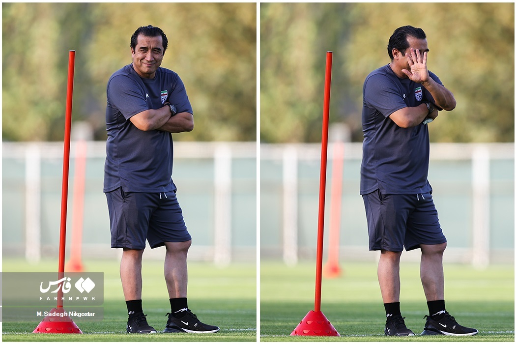 تصاویر: تمرین تیم ملی فوتبال