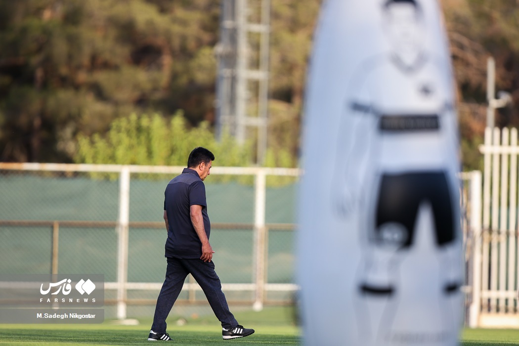 تصاویر: تمرین تیم ملی فوتبال