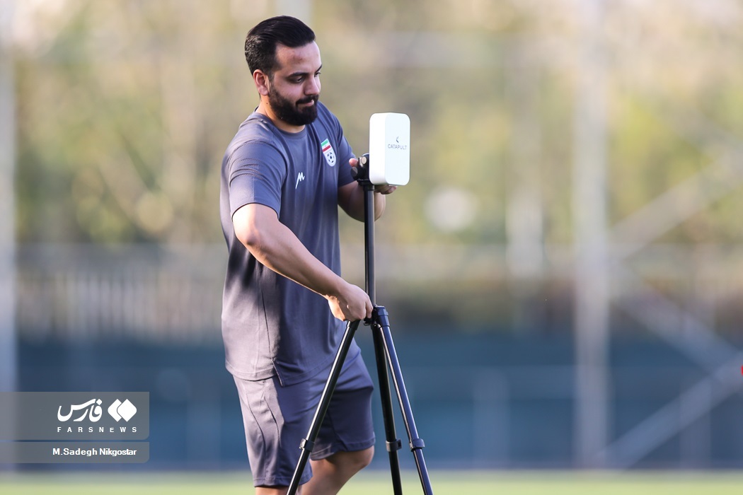 تصاویر: تمرین تیم ملی فوتبال