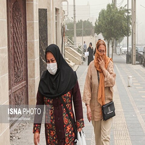 تصاویر: هجوم‌ ریزگردها به استان گلستان