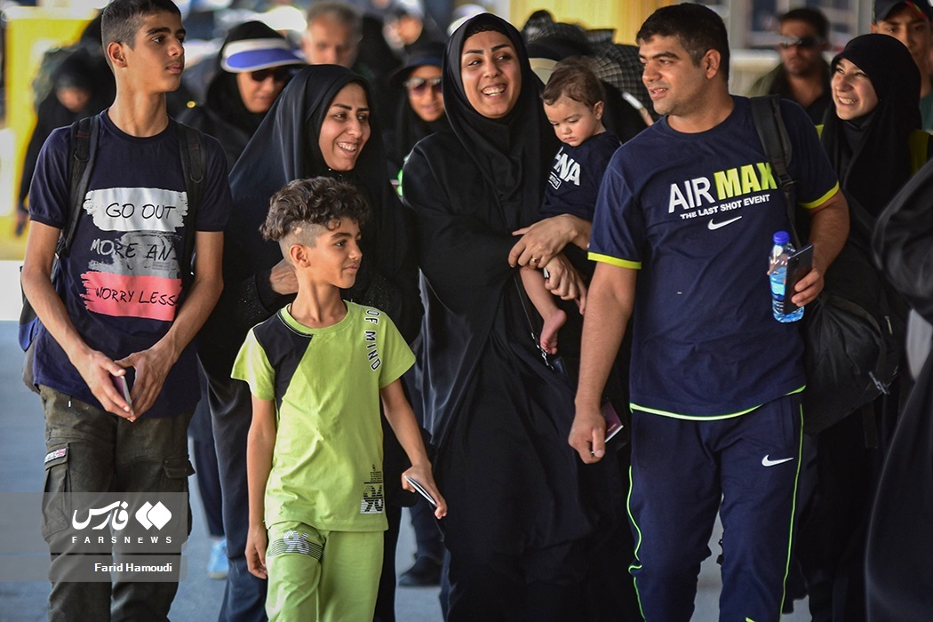 تصاویر: زائر اولی‌ها در راه «کربلا»