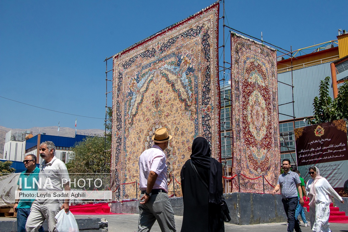 تصاویر: سی امین نمایشگاه بین المللی فرش دستباف تهران