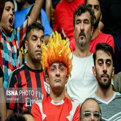 تصاویر: فینال والیبال قهرمانی آسیا - ایران و ژاپن