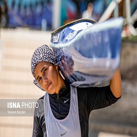تصاویر: مسابقات المپیاد استعداد‌های برتر قایقرانی بانوان کشور