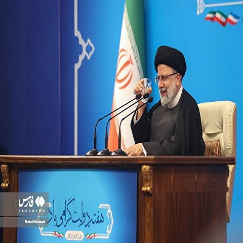 تصاویر: نشست خبری رئیس جمهور