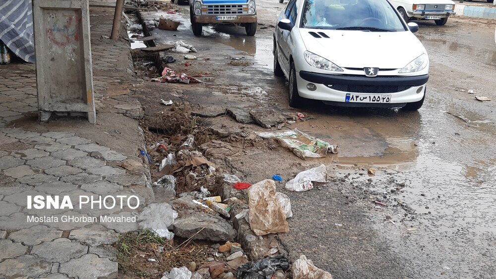 تصاویر: خسارات ناشی از سیل در شهرستان اهر