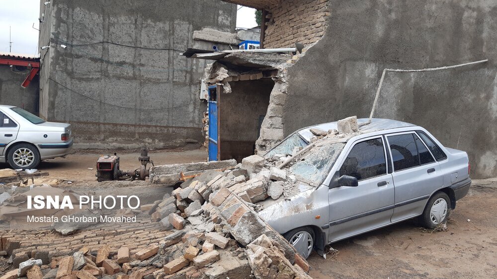 تصاویر: خسارات ناشی از سیل در شهرستان اهر