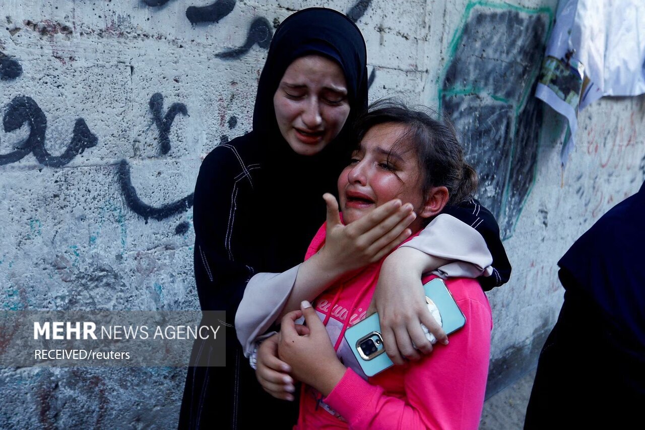 تصاویر: تشییع پیکر شهدای غزه