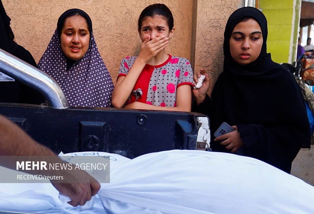 تصاویر: تشییع پیکر شهدای غزه