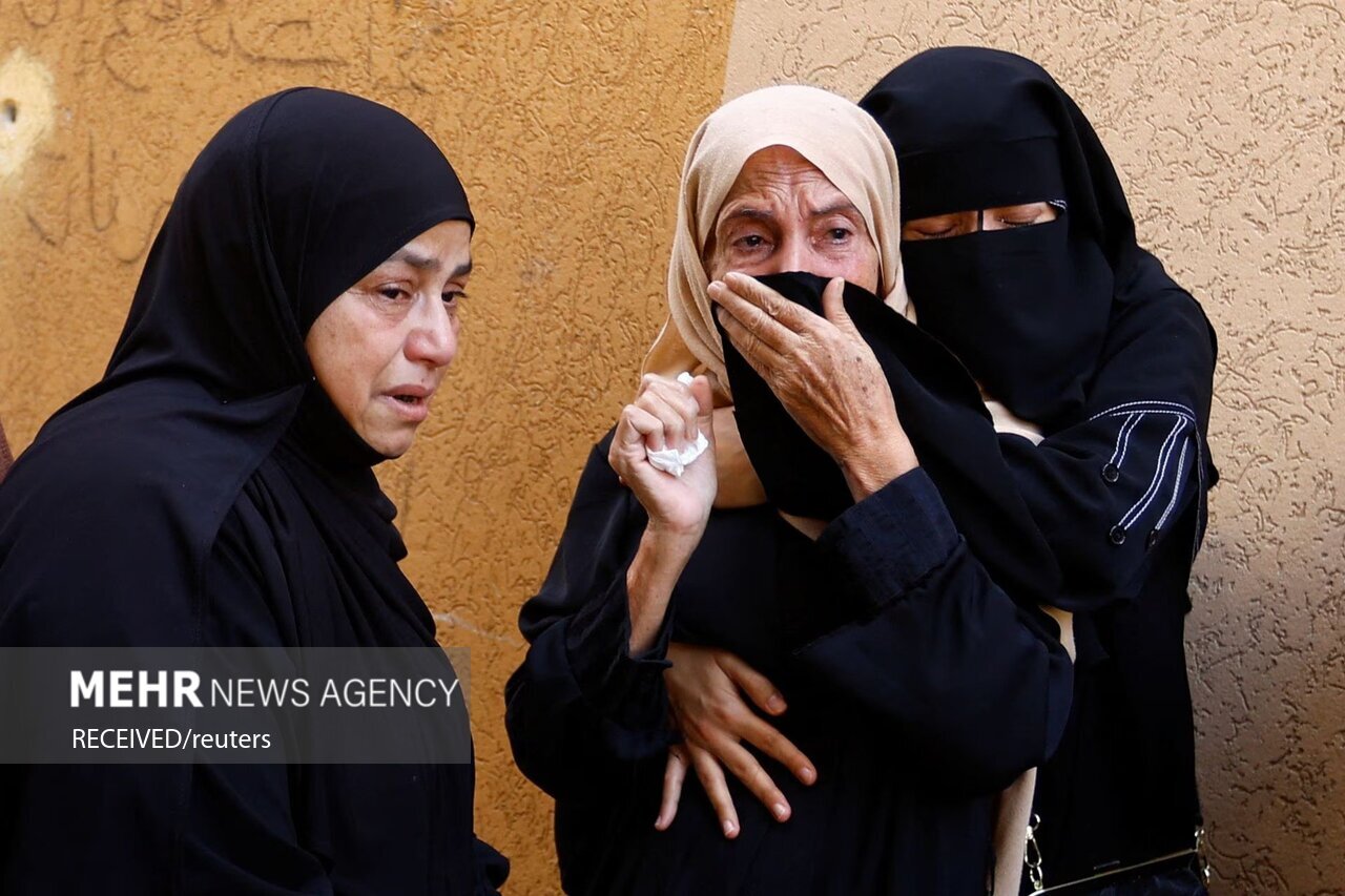 تصاویر: تشییع پیکر شهدای غزه