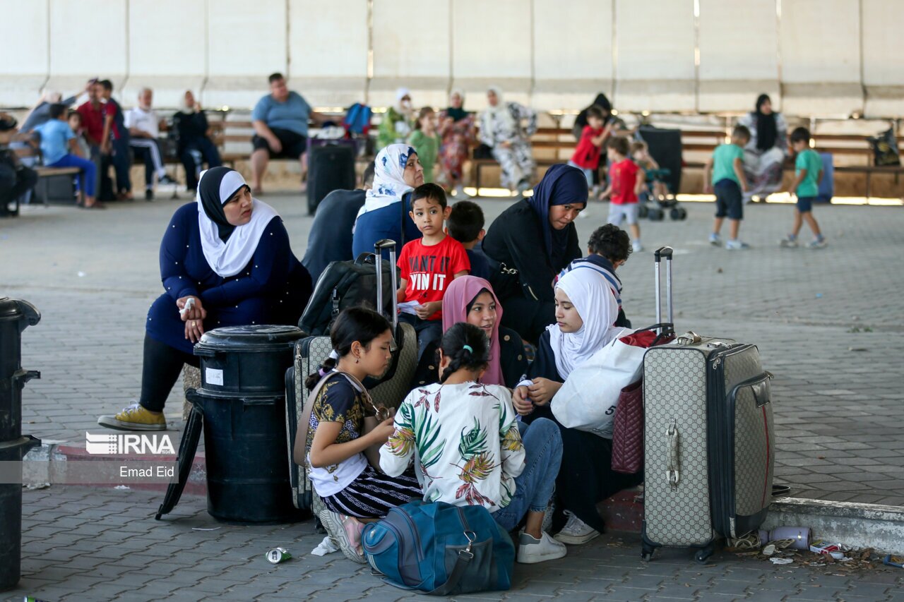 تصاویر: بازگشایی گذرگاه رفح
