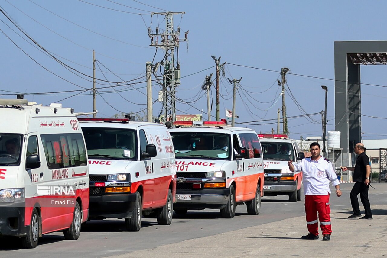 تصاویر: بازگشایی گذرگاه رفح