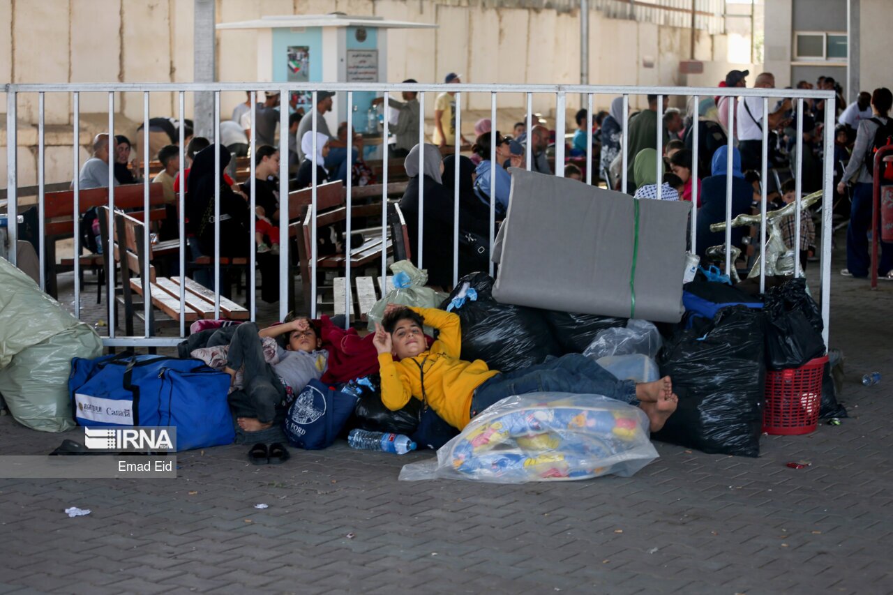 تصاویر: بازگشایی گذرگاه رفح