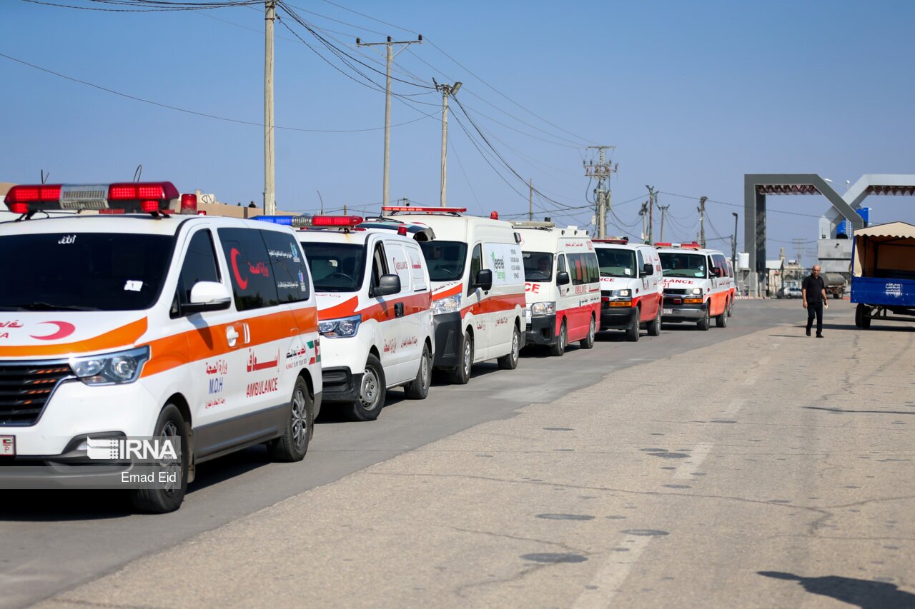 تصاویر: بازگشایی گذرگاه رفح