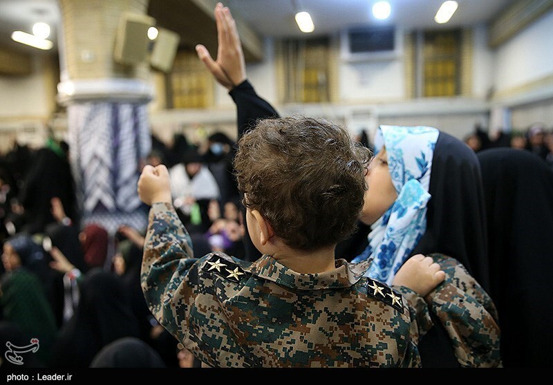 تصاویر:  دیدار دانش‌آموزان و دانشجویان با مقام معظم رهبری