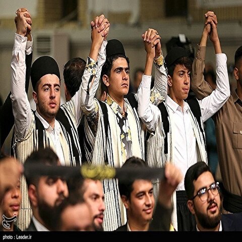 تصاویر: دیدار دانش‌آموزان و دانشجویان با مقام معظم رهبری