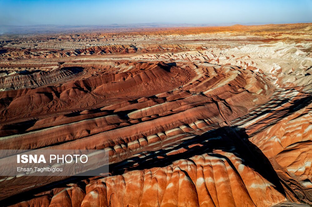 تصاویر: کوه‌های رنگین کمانی زنجان