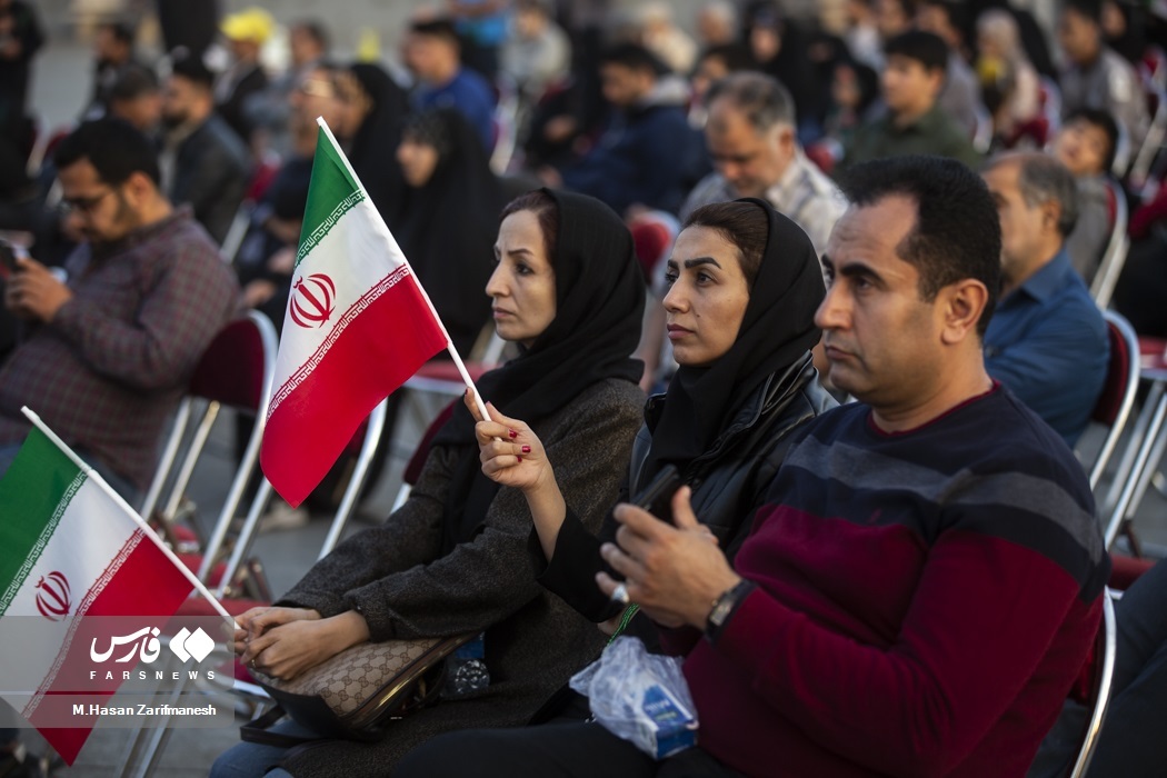 تصاویر: پخش سخنرانی دبیر کل حزب الله در تهران