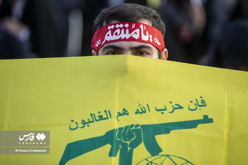 تصاویر: پخش سخنرانی دبیر کل حزب الله در تهران