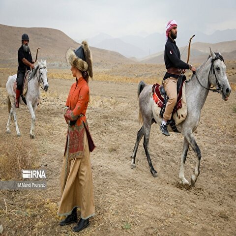 تصاویر: مسابقات هنرهای رزمی سواره «راه ابریشم»