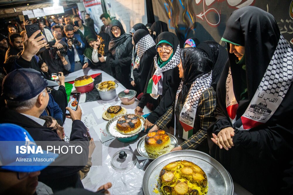 تصاویر: پویش پخت مقلوبه